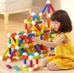 Rainbow Magnetic Sticks - 60pcs - Image 7